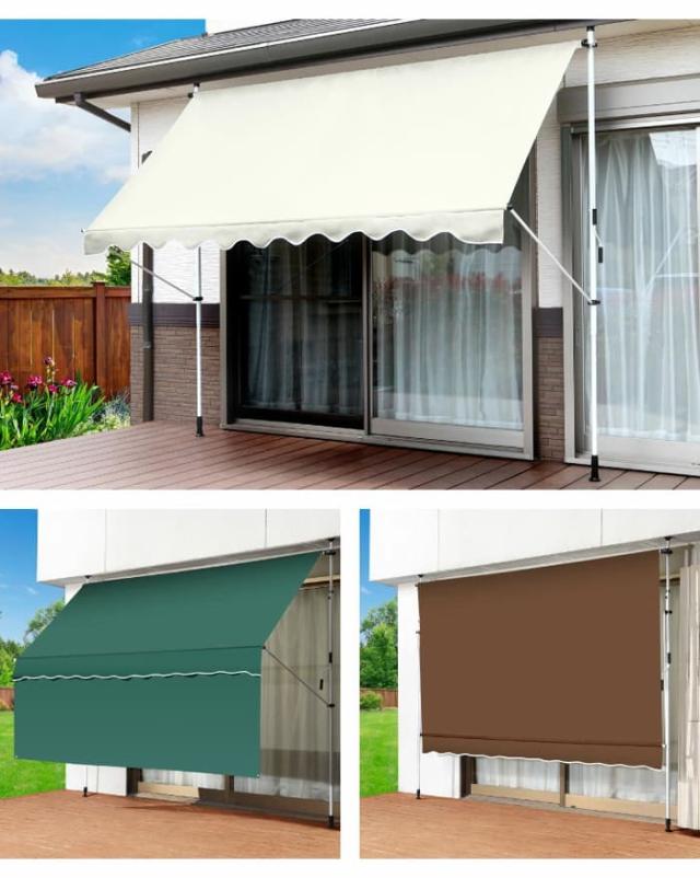 ファミリー・ライフ 日よけスクリーン&ブラインド すだれ付き 300幅