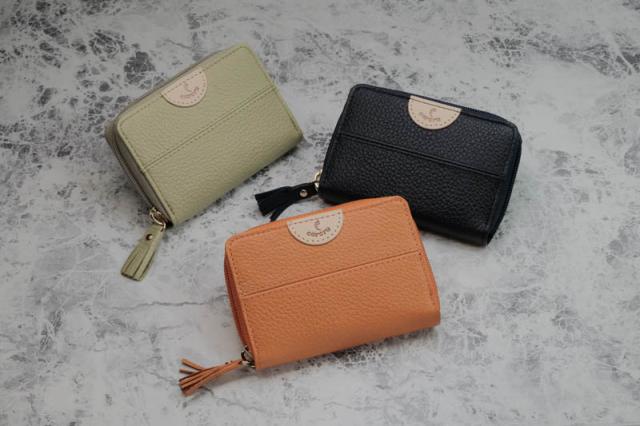 carcru(カルクル) カードも小銭も取り出しやすい財布