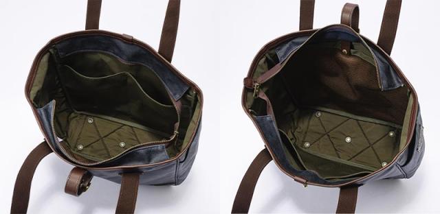 イケテイ シルバーレイククラブ オイルパラフィン帆布 トートバッグ B4 236551 1個