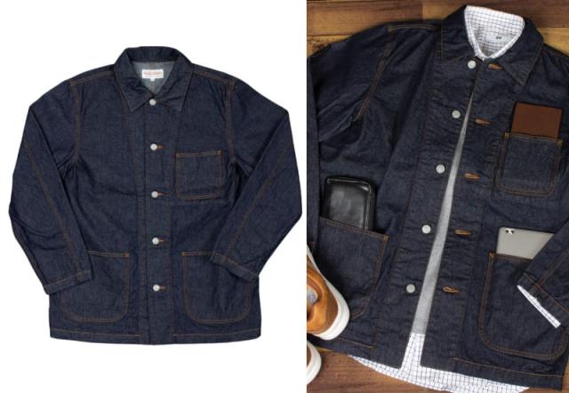 ジーンズ企画工房 フィルスマート デニムカバーオール