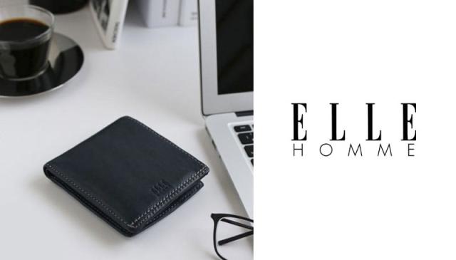 プレリー ELLE HOMME(エルオム) シープ 二つ折り財布(小銭入れ有) 1個