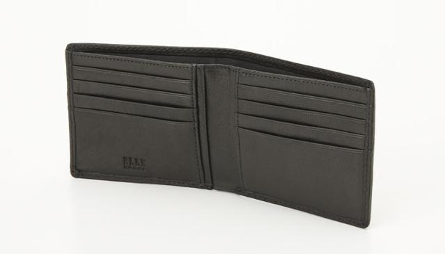 プレリー ELLE HOMME(エルオム) シープ 二つ折り財布(小銭入れ無) 1個