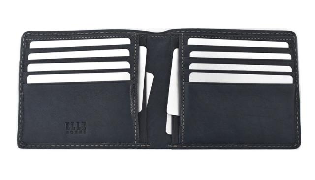 プレリー ELLE HOMME(エルオム) シープ 二つ折り財布(小銭入れ無) 1個