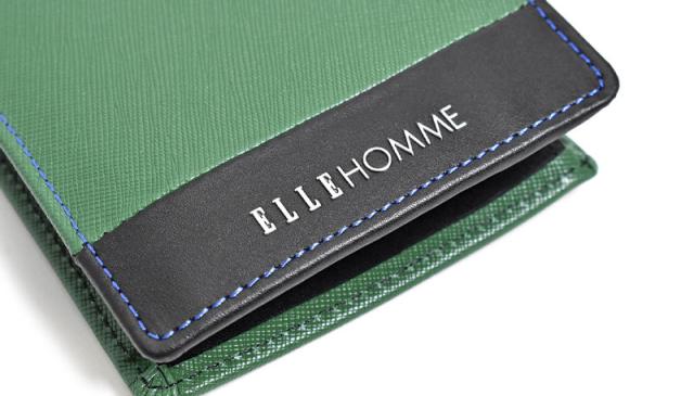 プレリー ELLE HOMME(エルオム) マルセイユ 二つ折り財布(小銭入れ有) 1個