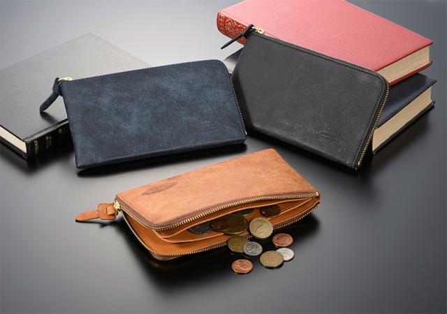 ビスポーク 池之端銀革店 プエブロレザー L字長財布 OT-WL016 1個の