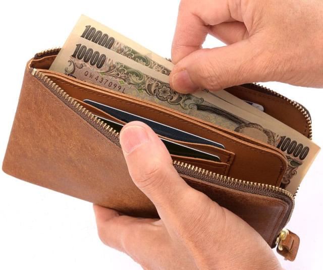 ビスポーク 池之端銀革店 プエブロレザー L字長財布 OT-WL016 1個 ビスポーク 池之端銀革店 プエブロレザー L字長財布 OT-WL016 1個の