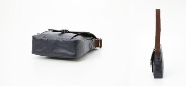 平野鞄 ブレザークラブ ツイル撥水コーティング 縦型フラップショルダー