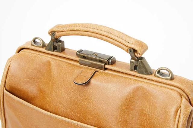 平野鞄 ブレリアス アンティーク調合皮 3WAYダレスリュック 縦型