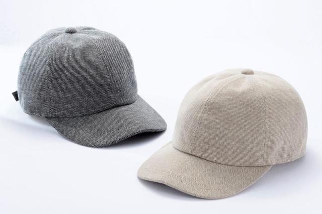 ビスポーク オリハラスタイル 栃尾織・コットンリネンキャップ