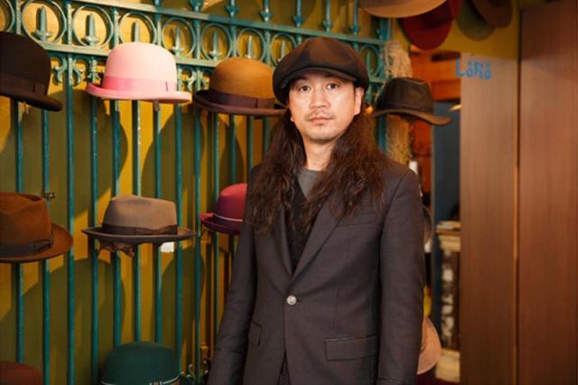 ビスポーク オリハラスタイル 尾州からみ織り麻・風が通るハット