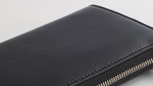 ビスポーク ミラグロ 伊・ボナウド社 パルメラートゴート 二つ折り財布