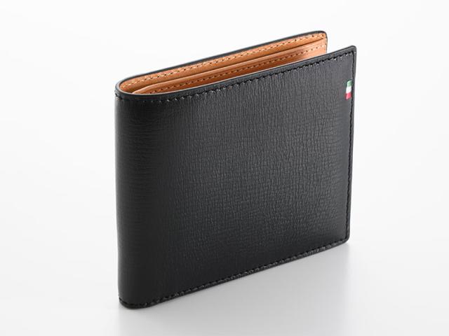 ビスポーク ミラグロ 伊・ボナウド社 パルメラートゴート 二つ折り財布