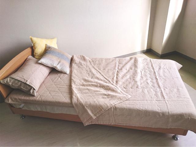 滋賀麻工業 近江ぢぢみの洗える肌掛けふとん+敷パッド+まくらパッドセット 1セット(肌掛けふとん1枚、敷パッド1枚、まくらパッド1枚)