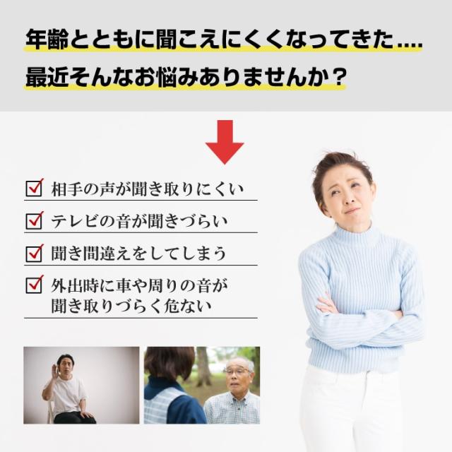 ファミリー・ライフ 充電式楽らく耳かけ集音器「イヤーフレンド」ポーチ付き 2個セット