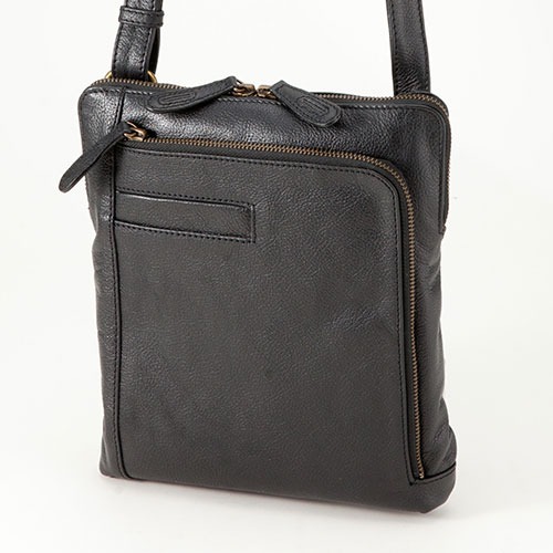 ハミルトン 牛革縦型ショルダーバッグ　16420