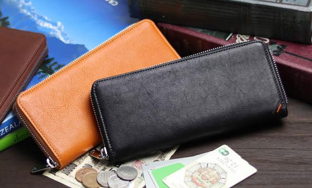 祥力 革職人 レザーファクトリー デュアルライン スマートラウンドファスナー長財布 DU006