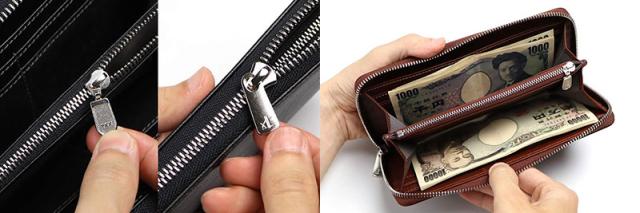 祥力 革職人 レザーファクトリー デュアルライン スマートラウンド