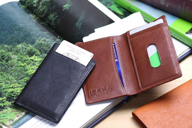 祥力 革職人 レザーファクトリー デュアルライン レシートが入るパスケース DU007
