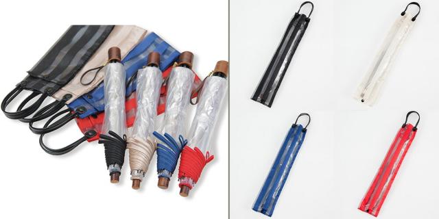 ホワイトローズ アメマチ50 折りたたみビニール傘