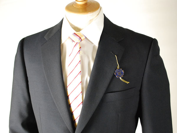 夏用 限りなく黒に近い濃紺 ドーメルスーツ 【衿巾8cm〜8.4cm】：RM350【BB6　BB7】 シングル 【2B×1掛け★パンツ裾未処理】メンズ 紳士 サマーフォーマル ビジネススーツ オフィス