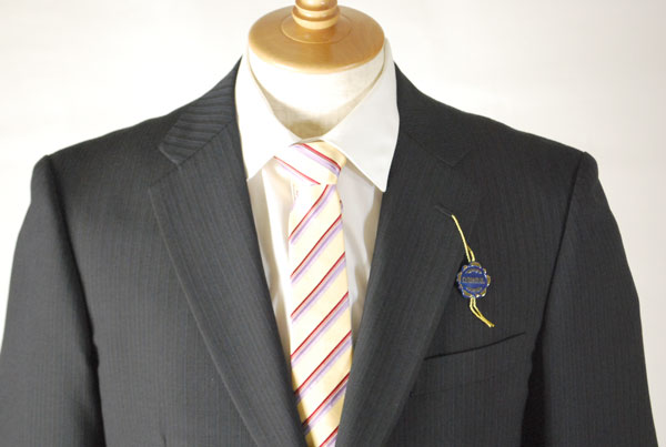 夏用 限りなく黒に近い濃紺 ドーメルスーツ 【衿巾8cm〜8.4cm】：RM351【A6 BB5のみ】 シングル 【2B×1掛け★パンツ裾未処理】メンズ 紳士 サマーフォーマル ビジネススーツ オフィス