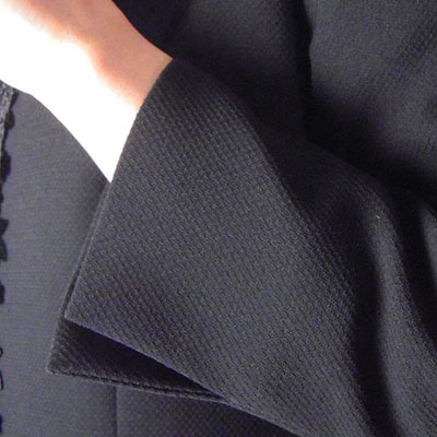 ジャケット袖口