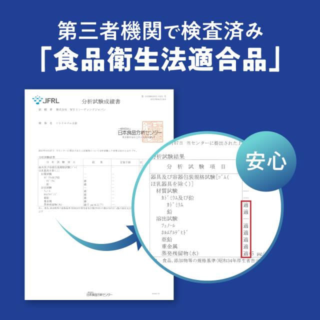 ニトリル手袋 青 100枚