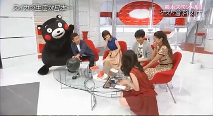 スイカ　ブラックジャック　種なし　甘い　熊本県産