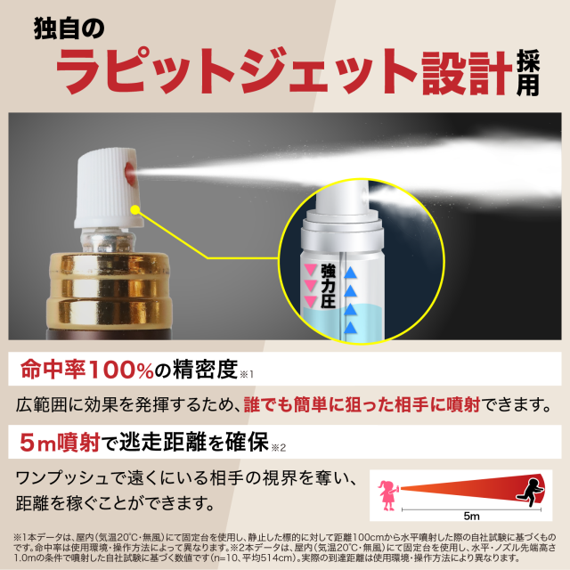 防犯スプレー 護身用 MARMOLE 催涙スプレー 熊スプレー 熊よけスプレー 防犯グッズ 女性用 携帯用 コンパクト 登山 熊よけ ストーカー 痴漢対策 20ml 