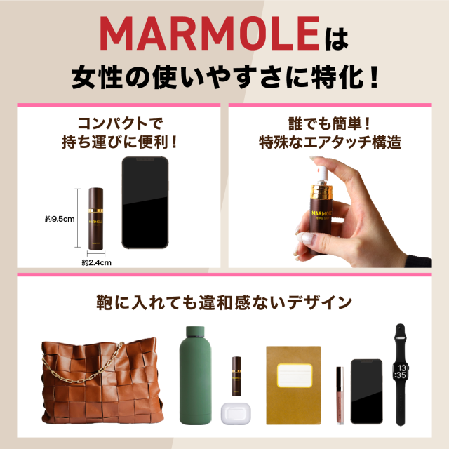 防犯スプレー 護身用 MARMOLE 催涙スプレー 熊スプレー 熊よけスプレー 防犯グッズ 女性用 携帯用 コンパクト 登山 熊よけ ストーカー 痴漢対策 20ml 