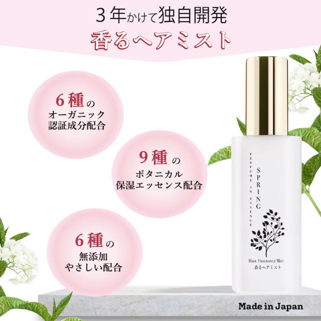 商品パフィュームインエッセンスSpringの説明画像が表示させれる予定