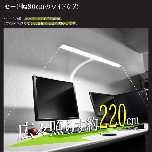 LEDデスクライト クリップ式 LEDライト 電気スタンド