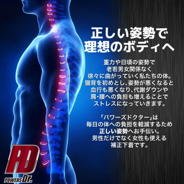 パワーズドクター 背筋ベルト