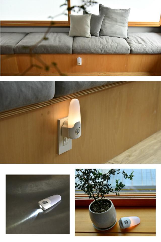 人感センサーライト LED 懐中電灯 充電式 非常灯 足元灯 フットライト led 人感センサー 照明 常夜灯 足元 センサーライト 屋内 プラグ式 玄関 寝室 廊下