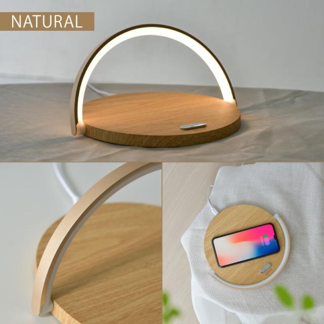 インテリアライト ナイトライト ワイヤレス充電器