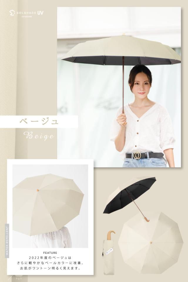 日傘 折りたたみ 晴雨兼用