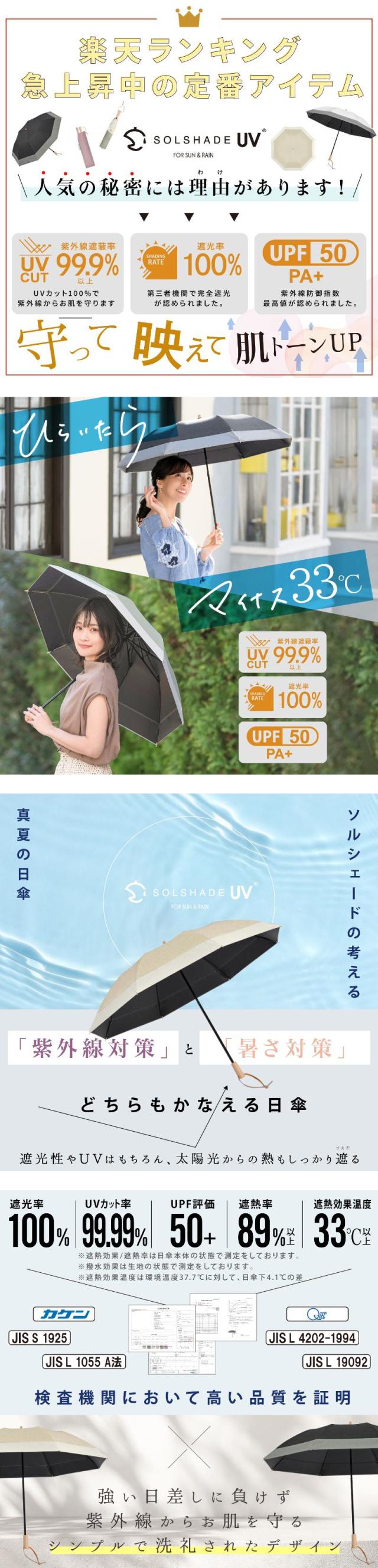 日傘 折りたたみ