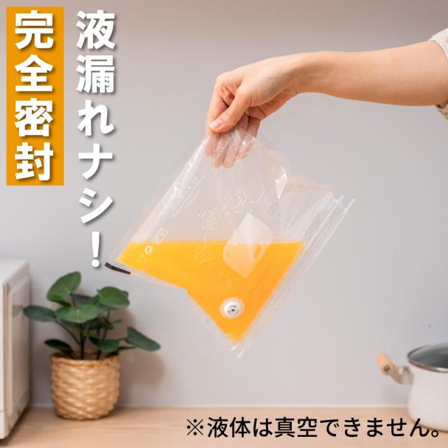 真空フードポンプセット 真空ポンプ & 保存袋 20枚