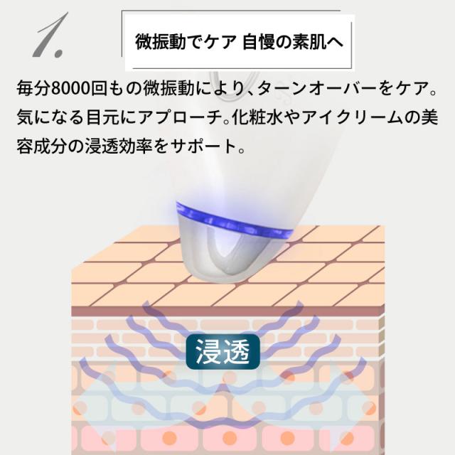 目元ケア 美顔器 温熱