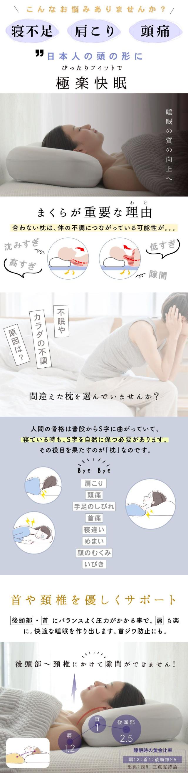 快眠枕,枕,まくら,低反発枕,健康枕,安眠枕,,ビープロ Beapro
