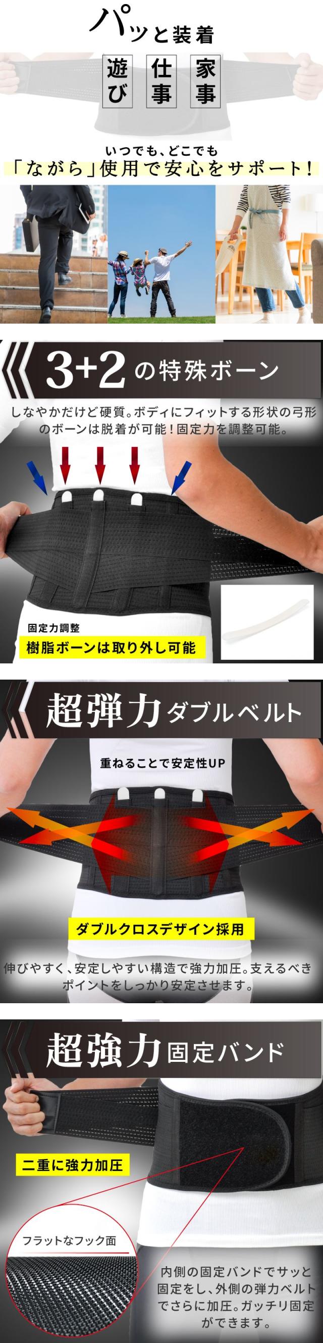 パワーズドクター MENS 腰痛ベルト