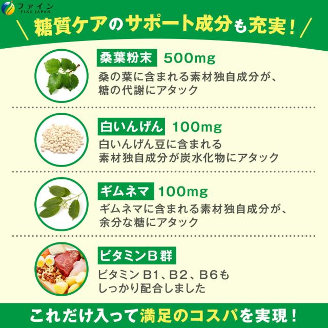 ファイン カロリー気にならない サプリ 糖質専用