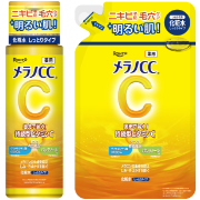 メラノCCシリーズでしみやニキビ跡をケアするイメージ画像