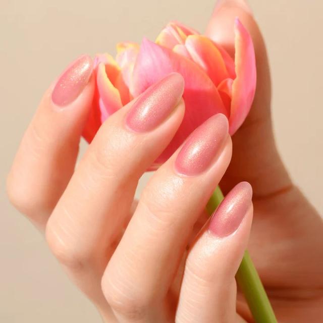 ジェルミーワン 166 マイディア ピンク 手元イメージ