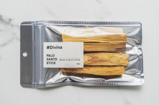 #Divina パロサントスティック 商品仕様とサイズのイメージ