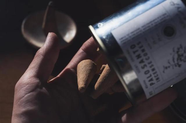 パロサント コーンインセンス 20個入り 中身イメージ