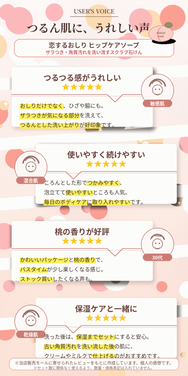 恋するおしり レビュー 口コミ ヒップケアソープ