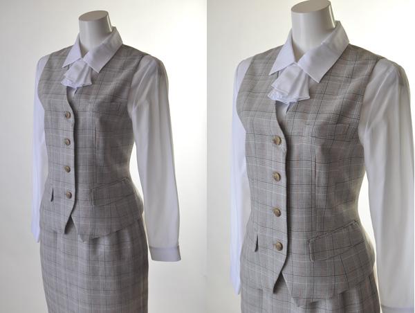 レディース 事務服 オフィス ビジネス 会社 企業 制服 ベストスーツ おしゃれ 5号-21号 スカート 日本製 仕事着 企業服 【AMZ】A270-6&370-17/B270-17&370-6/C268&368-6/D157&357-6/E260&360-2/F260&360-4/G216&316-1/H212-6&312-5(BL3F)