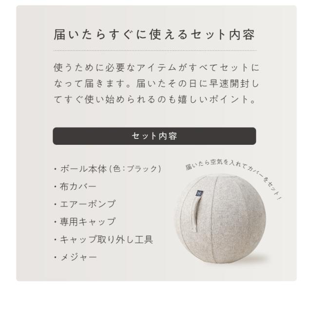 バランスボール シェリア 55cm/MVS355