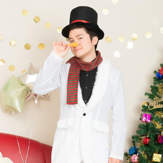 オーダーページ　すのチル　サンタ　衣装　服　Man 雪だるま　クリスマス オーダー すのチル サンタ 衣装 服 SnowMan 雪だるま クリスマス 白